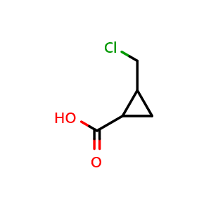 2-(chloromethyl)cyclopropanecarboxylic acid
