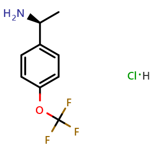 (1S)-1-[4-(trifluoromethoxy)phenyl]ethan-1-amine hydrochloride