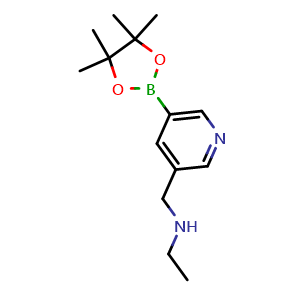 N-((5-(4,4,5,5-tetramethyl-1,3,2-dioxaborolan-2-yl)pyridin-3-yl)methyl)ethanamine