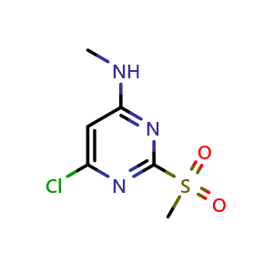 6-chloro-N-methyl-2-(methylsulfonyl)pyrimidin-4-amine