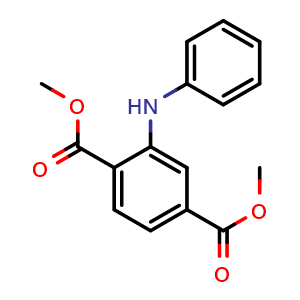 dimethyl 2-(phenylamino)benzene-1,4-dioate