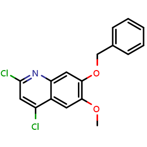 7-(benzyloxy)-2,4-dichloro-6-methoxyquinoline