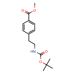 methyl 4-(2-((tert-butoxycarbonyl)amino)ethyl)benzoate