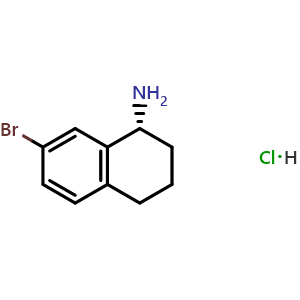 (R)-7-bromo-1,2,3,4-tetrahydro-naphthalen-1-ylamine hydrochloride