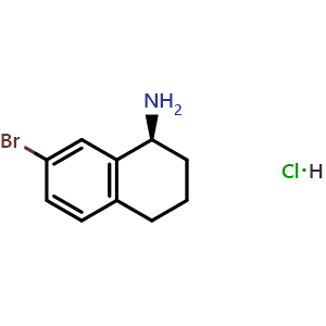 (S)-7-bromo-1,2,3,4-tetrahydro-naphthalen-1-ylamine hydrochloride