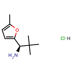 (1R)-2,2-dimethyl-1-(5-methylfuran-2-yl)propan-1-amine hydrochloride