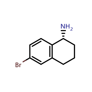 (1R)-6-bromo-1,2,3,4-tetrahydronaphthalen-1-amine