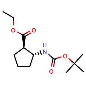 (1R,2R)-ethyl 2-(tert-butoxycarbonylaMino)cyclopentanecarboxylate