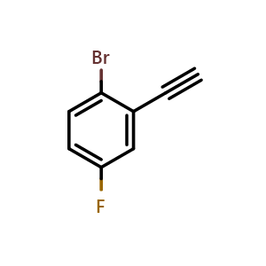 2-Bromo-5-fluorophenylacetylene