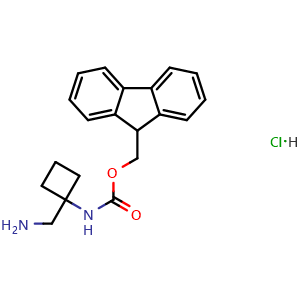 (1-N-Fmoc-aminocyclobutyl)methanamine hydrochloride