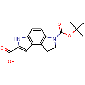 6-(tert-butoxycarbonyl)-3,6,7,8-tetrahydropyrrolo[3,2-e]indole-2-carboxylic acid