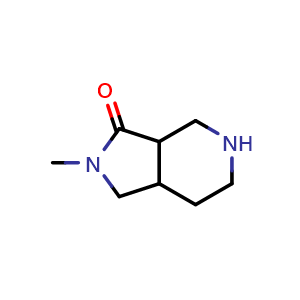 2-methyl-3a,4,5,6,7,7a-hexahydro-1H-pyrrolo[3,4-c]pyridin-3-one