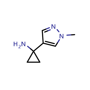 1-(1-Methyl-1H-pyrazol-4-yl)-cyclopropylamine