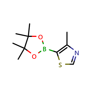 4-methyl-5-(4,4,5,5-tetramethyl-1,3,2-dioxaborolan-2-yl)-1,3-thiazole