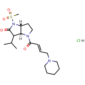 Chemical structure of GW311616 , CAS 198062-54-3, AChemBlock T96142