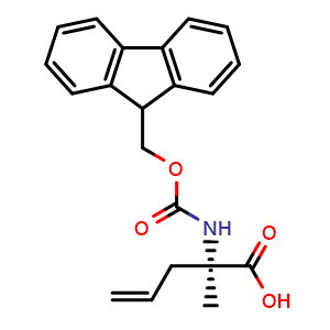 (R)-2-((((9H-Fluoren-9-yl)methoxy)carbonyl)amino)-2-methylpent-4-enoic acid