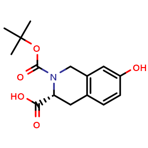 (3R)-2-tert-butoxycarbonyl-7-hydroxy-3,4-dihydro-1H-isoquinoline-3-carboxylic acid