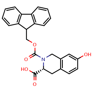 (3R)-2-(9H-fluoren-9-ylmethoxycarbonyl)-7-hydroxy-3,4-dihydro-1H-isoquinoline-3-carboxylic acid