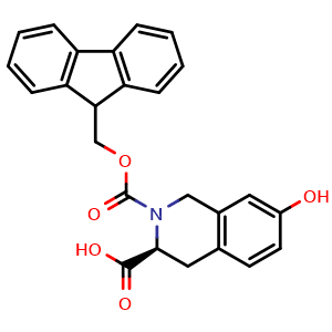 (3S)-2-(9H-fluoren-9-ylmethoxycarbonyl)-7-hydroxy-3,4-dihydro-1H-isoquinoline-3-carboxylic acid