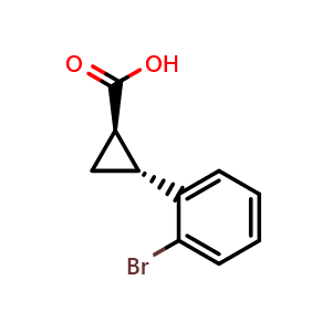 rel-(1R,2R)-2-(2-Bromophenyl)cyclopropane-1-carboxylic acid