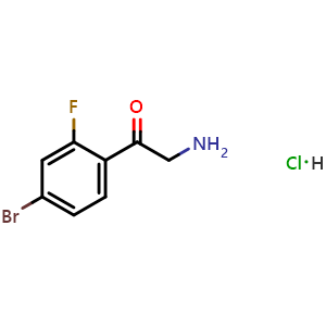 2-amino-1-(4-bromo-2-fluorophenyl)ethan-1-one hydrochloride