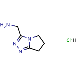 (6,7-dihydro-5H-pyrrolo[2,1-c][1,2,4]triazol-3-yl)methanamine hydrochloride