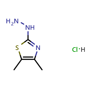 2-hydrazinyl-4,5-dimethylthiazole hydrochloride