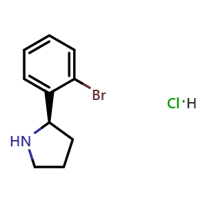 (2R)-2-(2-bromophenyl)pyrrolidine hydrochloride