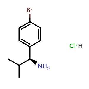 (1S)-1-(4-bromophenyl)-2-methylpropylamine hydrochloride
