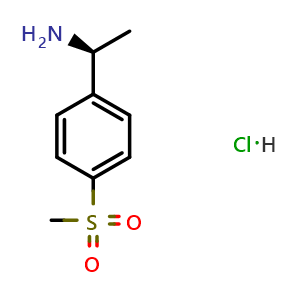 (1S)-1-(4-methanesulfonylphenyl)ethan-1-amine hydrochloride