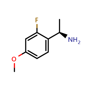 (1R)-1-(2-fluoro-4-methoxyphenyl)ethylamine