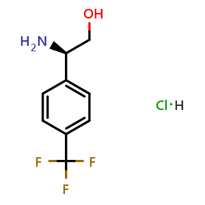 (2R)-2-amino-2-[4-(trifluoromethyl)phenyl]ethan-1-ol hydrochloride