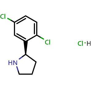 (2R)-2-(2,5-dichlorophenyl)pyrrolidine hydrochloride