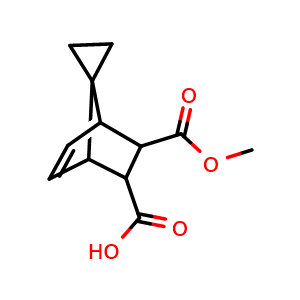 3-methoxycarbonylspiro[bicyclo[2.2.1]hept-5-ene-7,1-cyclopropane]-2-carboxylic acid