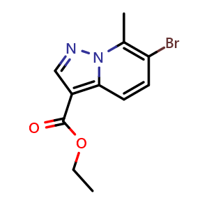ethyl 6-bromo-7-methyl-pyrazolo[1,5-a]pyridine-3-carboxylate