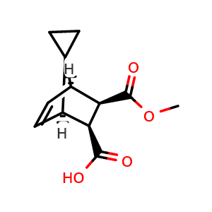 rel-(1R,2S,3R,4R)-3-methoxycarbonylspiro[bicyclo[2.2.1]hept-5-ene-7,1-cyclopropane]-2-carboxylic acid
