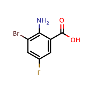 2-amino-3-bromo-5-fluorobenzoic acid