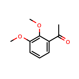Chemical structure of 1-(2,3-dimethoxyphenyl)ethan-1-one , CAS 38480-94-3, AChemBlock T96537