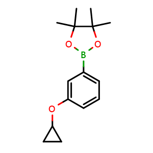 2-(3-cyclopropyloxyphenyl)-4,4,5,5-tetramethyl-1,3,2-dioxaborolane
