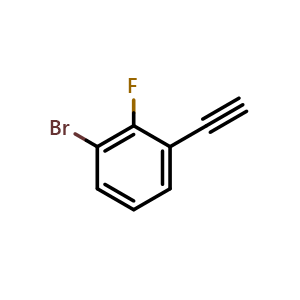 3-Bromo-2-fluorophenylacetylene