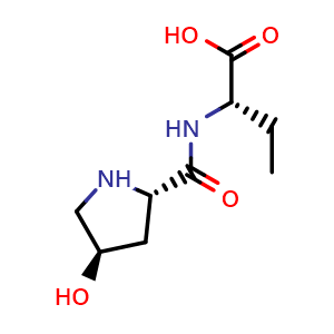 (2S)-2-[[(2S,4R)-4-hydroxypyrrolidine-2-carbonyl]amino]butanoic acid
