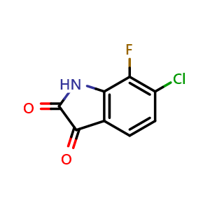 6-chloro-7-fluoroindoline-2,3-dione