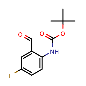 tert-butyl (4-fluoro-2-formylphenyl)carbamate