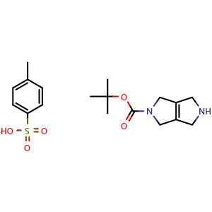 tert-butyl 2,3,4,6-tetrahydro-1H-pyrrolo[3,4-c]pyrrole-5-carboxylate 4-methylbenzenesulfonic acid