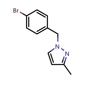 1-(4-bromobenzyl)-3-methyl-1H-pyrazole