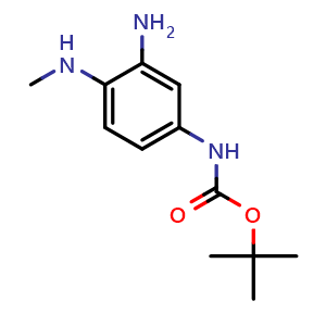tert-butyl 3-amino-4-(methylamino)phenylcarbamate