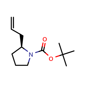 tert-butyl (2S)-2-allylpyrrolidine-1-carboxylate