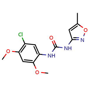 Chemical structure of PNU 120596 , CAS 501925-31-1, AChemBlock T96963