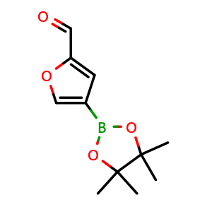 4-(4,4,5,5-Tetramethyl-1,3,2-dioxaborolan-2-yl)furan-2-carbaldehyde
