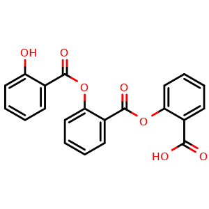 Chemical structure of trisalicylic acid , CAS 85531-17-5, AChemBlock T97114
